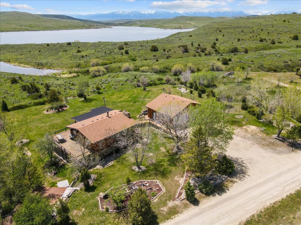 Rare Lakefront Cabin on Cooney Reservoir in Montana Montana Farm
